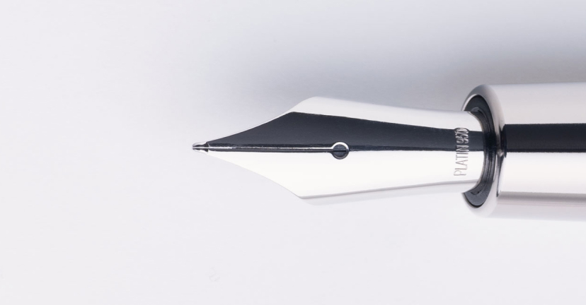 Platinum pen.